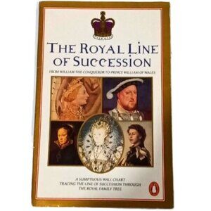 The Royal Line of Succession - A Sumptuous Wall Chart - UK Royal Family Tree